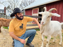 Load image into Gallery viewer, Adopt a Goat + Snuggle a Goat T-Shirt Bundle