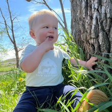 Load image into Gallery viewer, Barn Logo Onesie (Infant Fine Jersey Bodysuit)