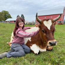 Load image into Gallery viewer, "Compassion Lives Here" Crewneck Sweatshirt - Maroon
