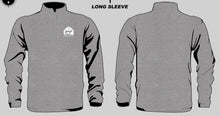 Load image into Gallery viewer, Barn Logo Quarter Zip Fleece - Heather Gray