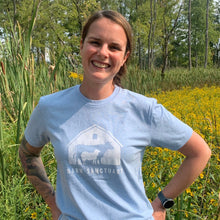 Load image into Gallery viewer, Barn Logo T-Shirt - Blue