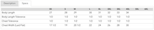 Load image into Gallery viewer, Size Chart