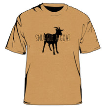Load image into Gallery viewer, Snuggle a Goat T-Shirt - Antique Gold