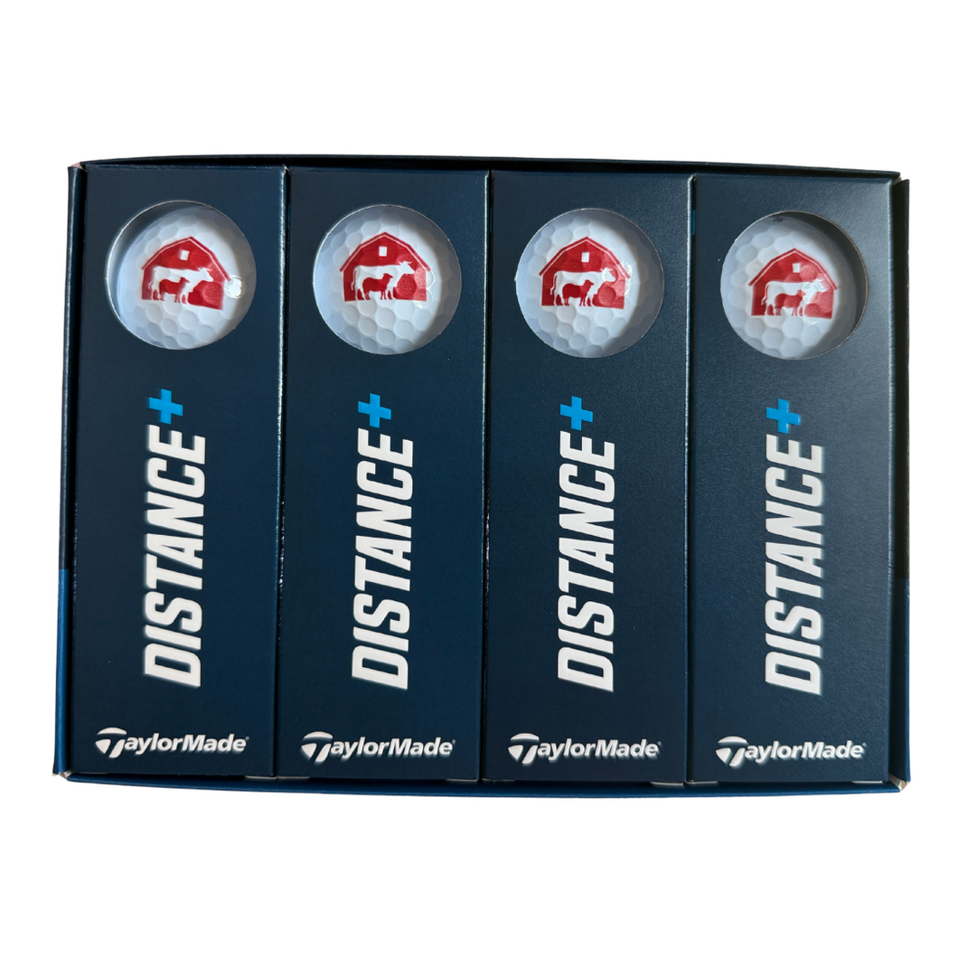 Custom Barn Logo TaylorMade Distance + Golf Balls