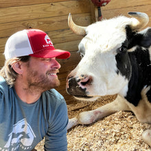 Load image into Gallery viewer, Barn Logo Trucker Hat - Red
