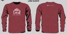 Load image into Gallery viewer, Barn Logo Long Sleeve Shirt - Cardinal
