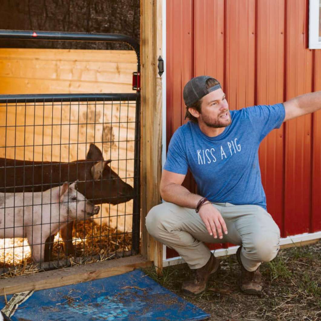 Adopt a Pig + Kiss A Pig T-Shirt Bundle