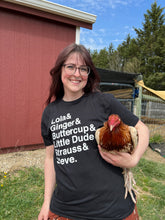 Load image into Gallery viewer, &quot;Saved By The Barn&quot; Resident Name T-Shirt - Black
