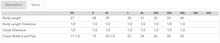 Load image into Gallery viewer, Size Chart
