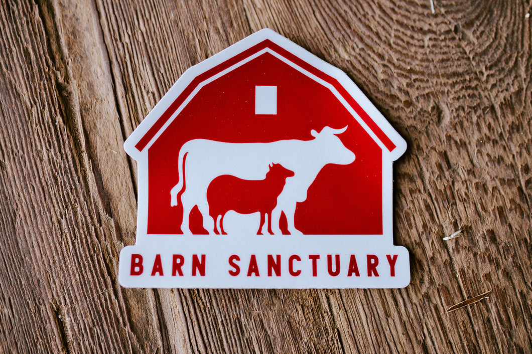 Barn Sanctuary Logo Magnet