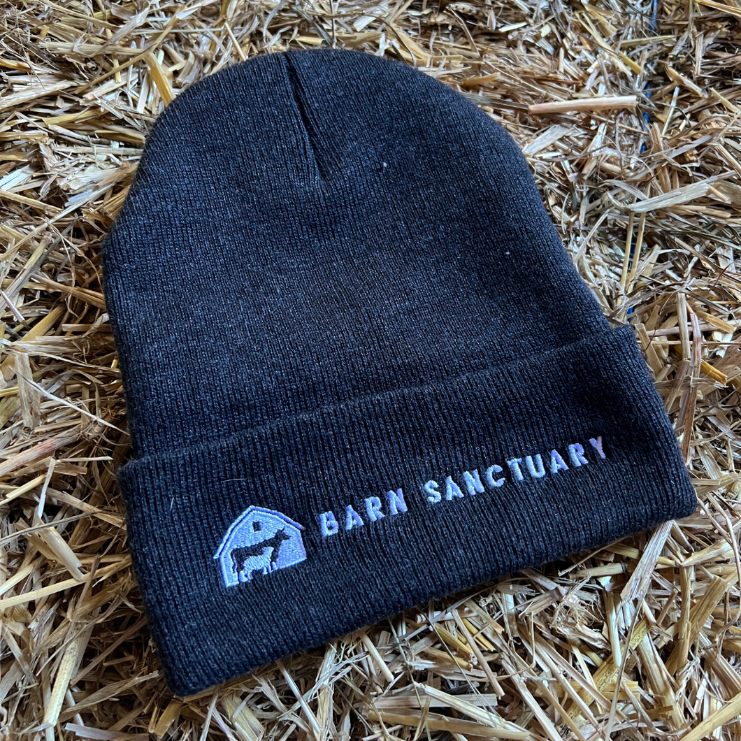 Barn Logo Beanie - Charcoal